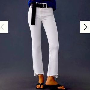 Mother Denim Insider Crop Step Fray - Size 30